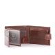 Gino Valentini Portafoglio uomo con scatola regalo marrone 3786 - 562