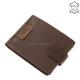 Genuine leather men's wallet brown Vester SVT102 / T