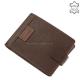 Genuine leather men's wallet brown Vester SVT1021 / T
