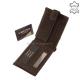 Genuine leather men's wallet brown Vester SVT1027 / T