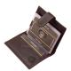 Držač kartica od prave kože u poklon kutiji smeđi Lorenzo Menotti LOR2038