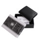 Genuine leather card holder in gift box La Scala ADQ1008 black