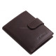 Genuine leather card holder in gift box La Scala ADQ1008/T brown