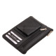 Valódi bőr kártyatartó La Scala 3178 fekete