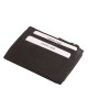 Valódi bőr kártyatartó La Scala 9Q772 fekete