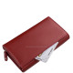 Damenbrieftasche aus echtem Leder Giultieri GIA-01 rot