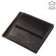 Vester leather men's wallet with black VCS-D