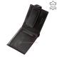 Vester leather men's wallet VCS298-BLACK