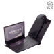 Vester Luxusní kožená pánská peněženka s dárkovou krabičkou VES09 / T černá