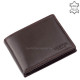 Vester Luxury leather men's wallet with gift box VES1021 brown