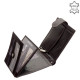 Elegancki skórzany portfel męski Vester Luxury w pudełku upominkowym VES6002L/T brązowy
