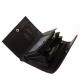 Dámska kožená peňaženka Vester čierna VP121