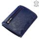 Women's patterned wallet blue Sylvia Belmonte IM02